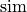 \text{sim}