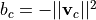 b_c=-||\mathbf{v}_c||^2