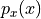 p_x(x)
